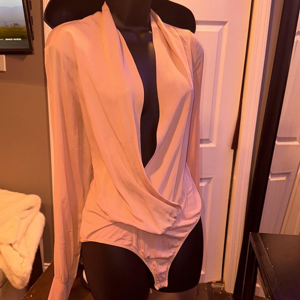 Pretty in pink bodysuit